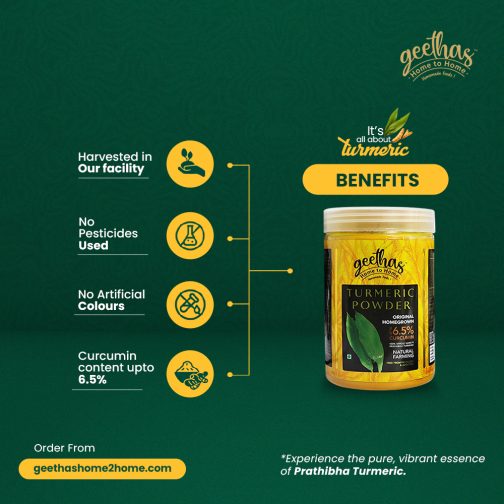 Geetha's Home To Home Turmeric Powder